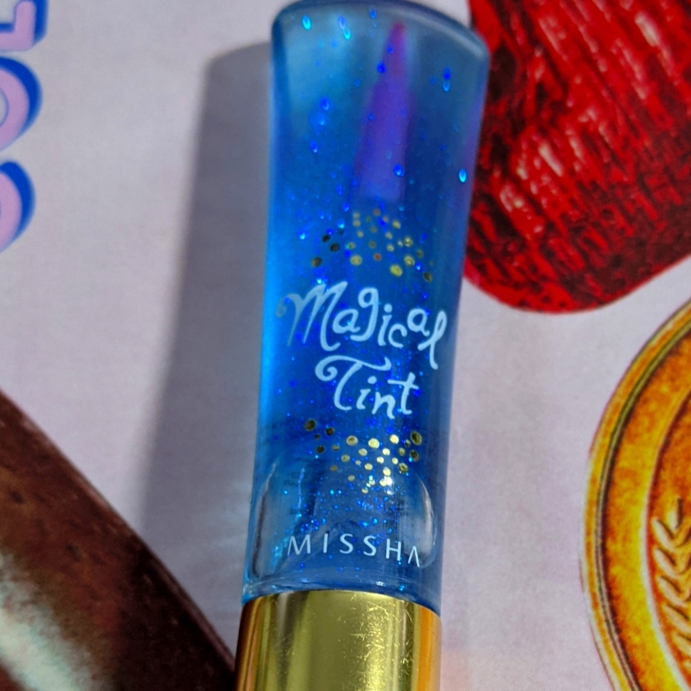 🇰🇷 Missha blue color changing lipgloss tint🌊